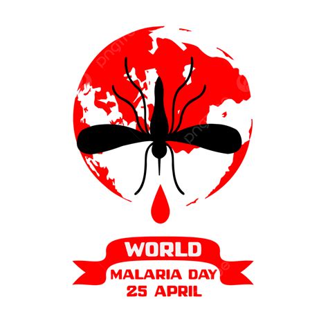 De Abril Dia Mundial Da Mal Ria Cuidado O Mosquito Png De