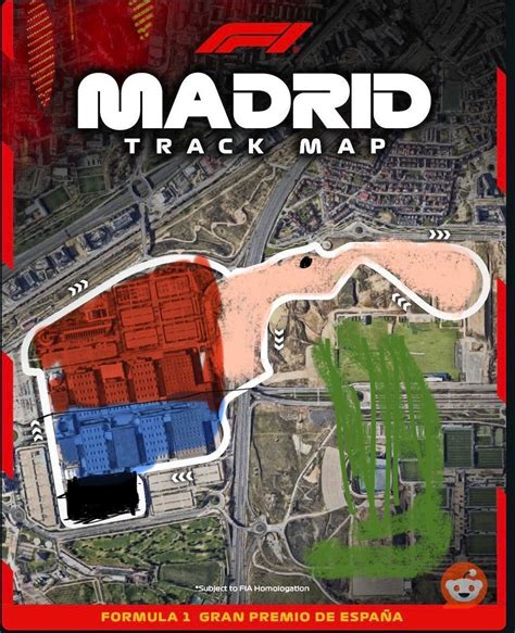 Madrid Track Map Reaction : r/formula1