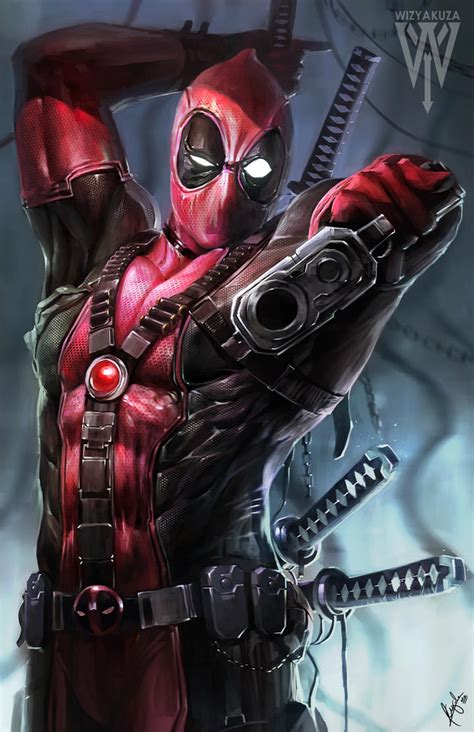 Deadpool By Wizyakuza On Deviantart