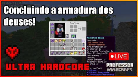 Desafio Ultra Hardcore 2500 Dias T04 LIVE 20 YouTube