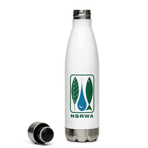 Stainless Steel Water Bottle - North and South Rivers Watershed Association