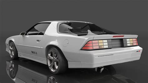 Chevrolet Camaro Iroc Z D Model By Msasdt