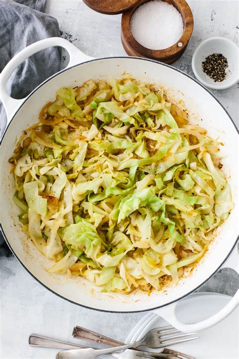 Sauteed Cabbage Is Sliced Cabbage Onions And Garlic That Have