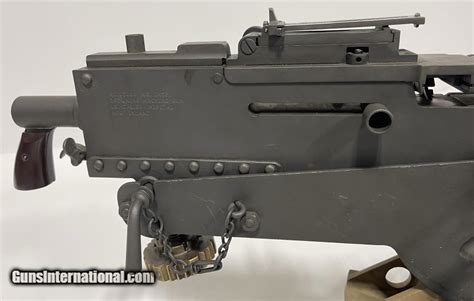 Browning 1917 Water Cooled Machine Gun With Colt Tripod And Accessories