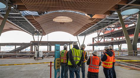 PDX employees get a 'behind the scenes' tour of new terminal, including ...