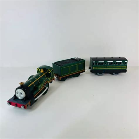 THOMAS & FRIENDS Trackmaster Emily Motorized Train Engine Green ...