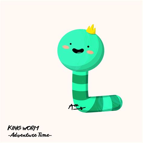 King Worm from Adventure Time by voonann on DeviantArt