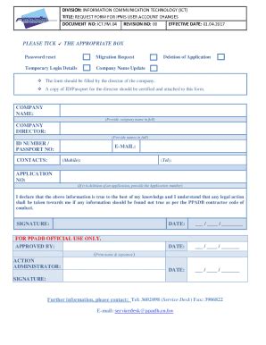 Fillable Online Steps To Submit A Data Change Request Fax Email Print