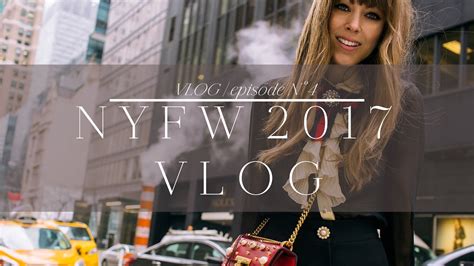 Vlog Nyfw Fall Youtube