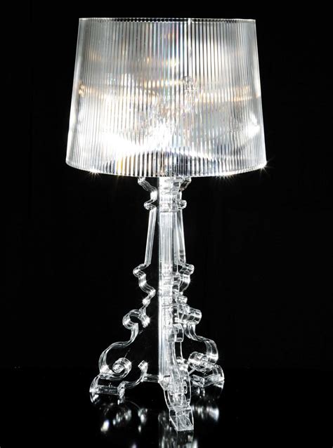 Bourgie Lampada Da Tavolo Trasparente By Kartell Made In Design