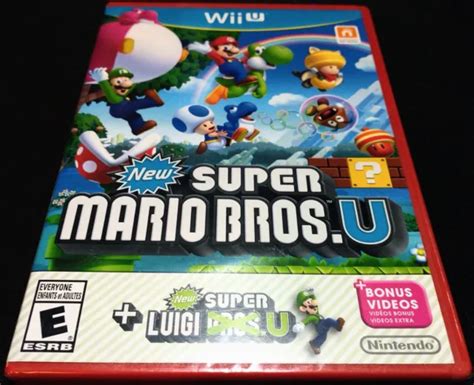 Nuovo Super Mario Bros Tu Luigi Tu Rosso Nintendo Wii U Nuovo