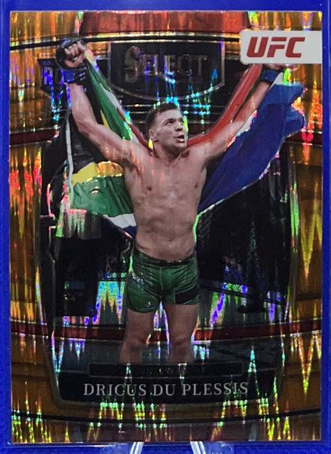 Ufc Select Dricus Du Plessis Rookie Concourse Rc Flash Prizm