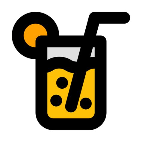 Lemonade Generic Outline Color Icon