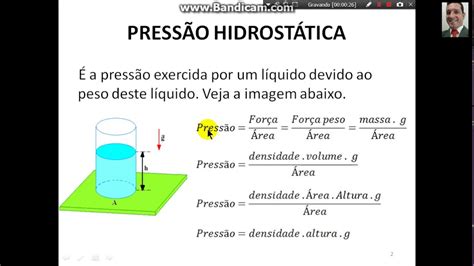 No Oceano A Press O Hidrost Tica Aumenta Aproximadamente