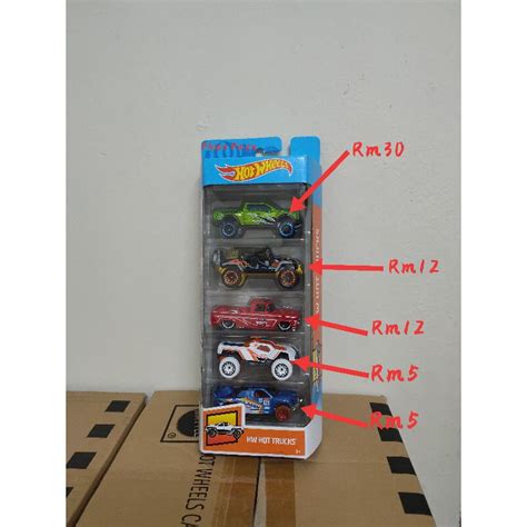 Hw Hot Trucks Pack Loose Shopee Malaysia