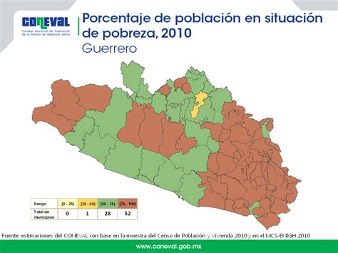 Mapa Para Imprimir De Guerrero Mapa De Municipios De Guerrero Inegi De