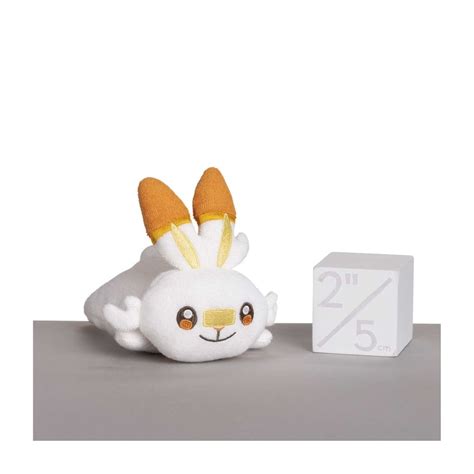 Scorbunny Pok Mon Comfy Cuddlers Plush Pok Mon Center Canada Official