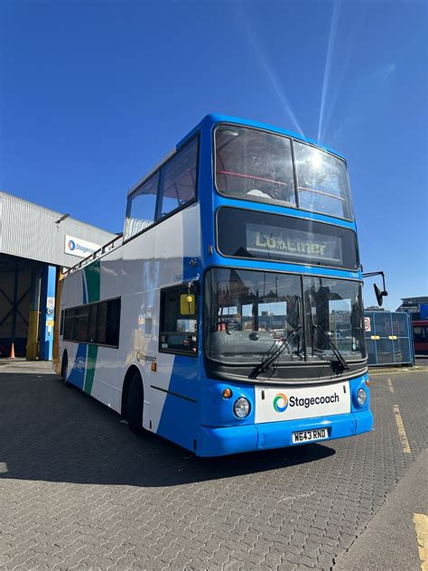 Stagecoach North East 17643 W643 RND Dennis Trident Alex Flickr