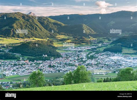 Brunico Bruneck Bolzano Province South Tyrol Italy Stock Photo