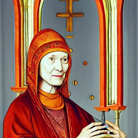 KREA A Portrait Of Hildegard Von Bingen By Juergen Teller Photograph