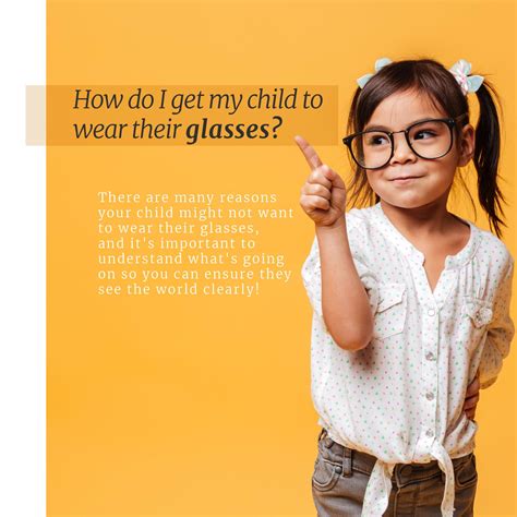 Here are some issues your child might have with wearing glasses: ⭐