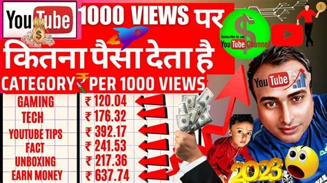 🔴 Living Proof Youtube 1000 Views का कितना पैसा देता है 2023 💰 Kitne