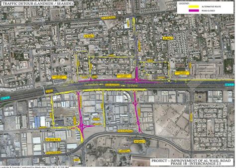 Rta Announces Traffic Diversions On Sheikh Zayed Road In Dubai