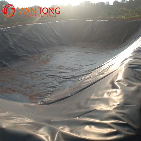 Hdpe Geomembrane Mm Pond Liner Landfill Liners Soil Reinforcement