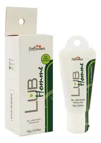 Gel Masculino Excitante Lub Homme G Hot Flowers Mercadolivre
