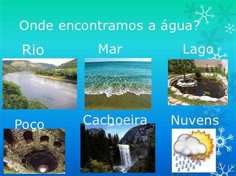 Onde E Encontrada A Agua - A água slide