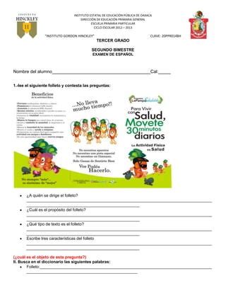 Examen Bloque Revisado Pdf