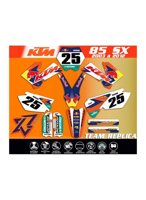 Kit D Co Decografix Pour Ktm Sx De