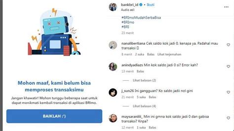 Aplikasi Brimo Gangguan Error Hari Ini Maret Ini Penyebab Dan