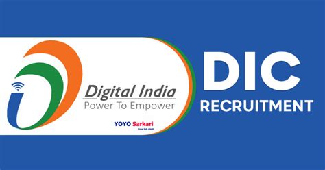 Dic Recruitment Online Application For Executive Posts Yoyo