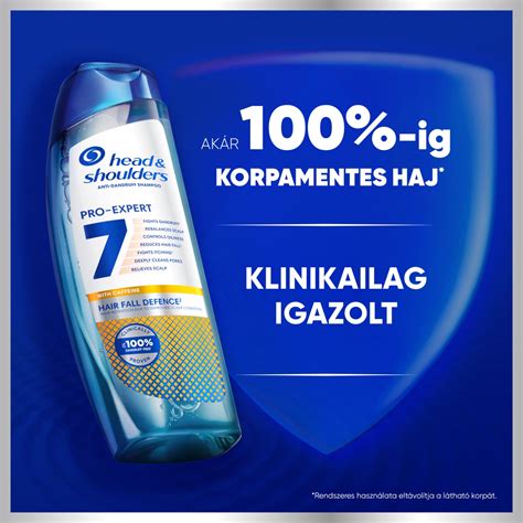 Head Shoulders Pro Expert 7 hajhullás és korpásodás elleni sampon