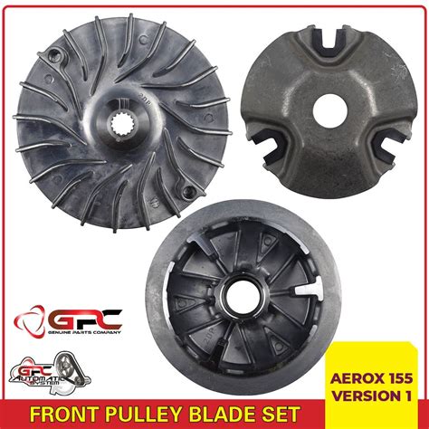 Yamaha Aerox Version Gpc Cvt Front Pulley Blade Set Shopee