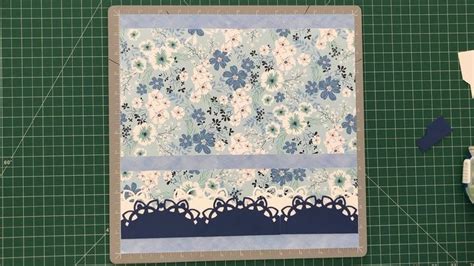 Create A Simple Border Using The Dotted Leaf Circle Punch By Creative