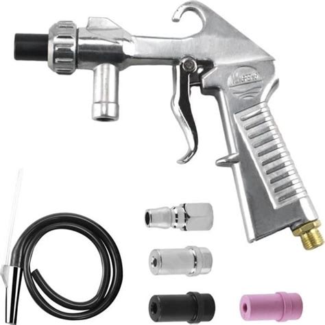 Pistolet Sablage Air Comprimé Pistolet De Sablage En Aluminium Kit