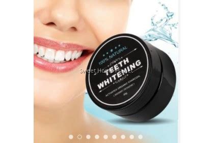 Miracle Teeth Whitening Powder Organic Activated Charcoal Bamboo G