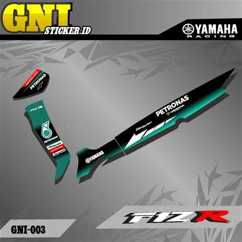 Jual Sticker Striping Fiz R Semi Full Variasi Motor Yamaha Fiz R Desain