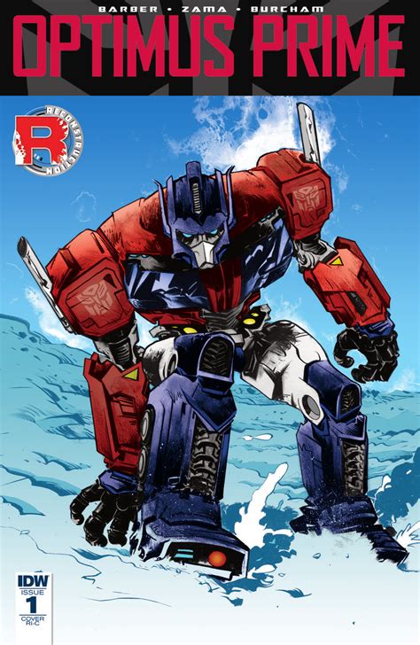 Review of IDW Optimus Prime #1 - Transformers