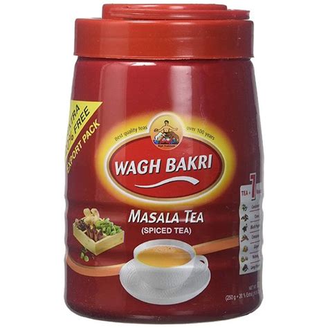 Wagh Bakri Masala Tea G Jar Naxo Foods