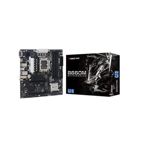 BIOSTAR B660MX E PRO 13TH GEN INTEL MOTHERBOARD