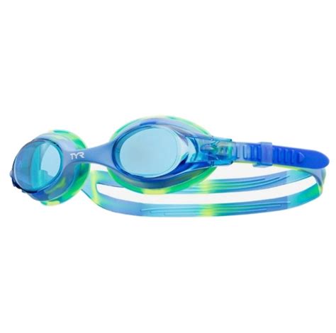 TYR Детские очки для плавания Swimple Tie-Dye Blue/Green - купить с ...