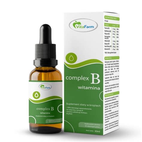 Witamina B Complex Krople 30 Ml Zdrowa Paczucha