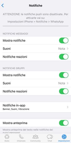 Come Disattivare Notifiche Whatsapp Modi