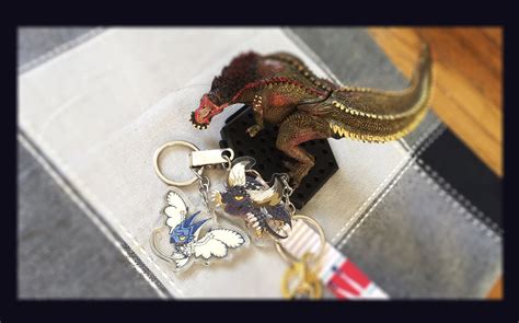 Siwei On Twitter Monster Hunter World Double Side Charms Nergigante And Legiana