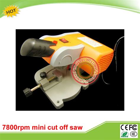 220v 7800rpm Mini Cut Off Saw Mini Mitre Saw Metals Non Ferrous Metals