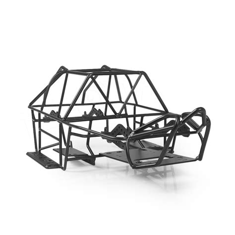 Full Tube Frame Metal Chassis Metal Body Roll Cage For 110 Rc Crawler Truck Axial Scx10 Ii