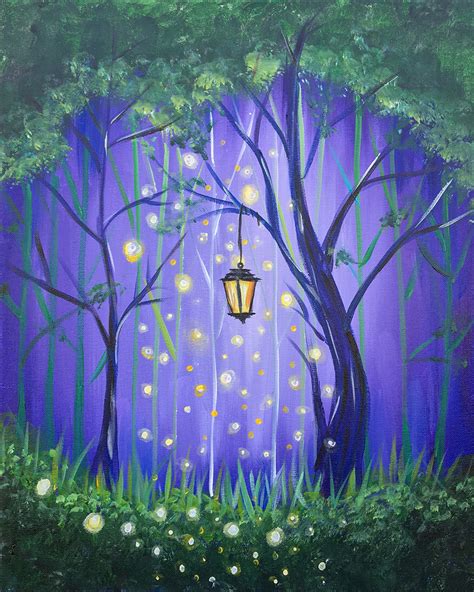 "Enchanted Forest" Painting Party with The Paint Sesh